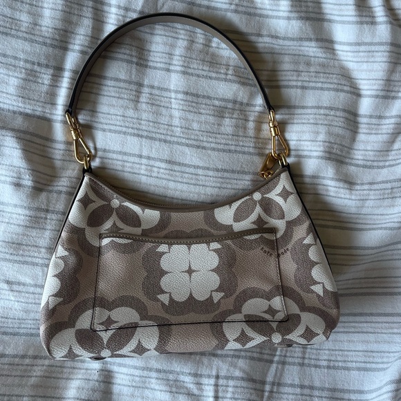 Kate spade flower monogram Reece small shoulder bag - Picture 3 of 4